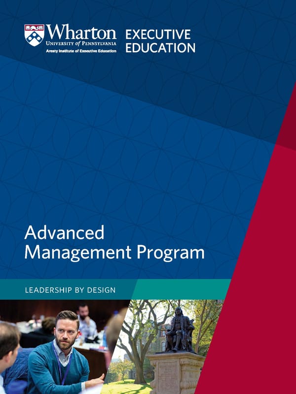 Advanced Management Program - Page 1